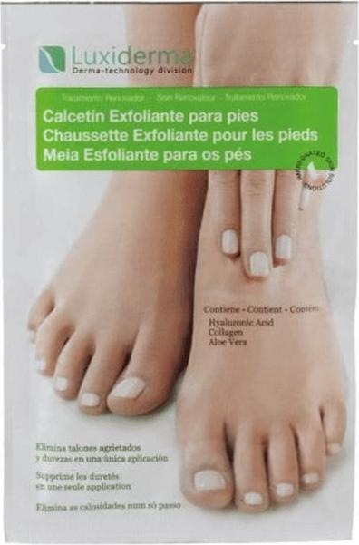 Actual product image Luxiderma Calcetin Exfoliante Para Pies (Foot bath, 34 ml)