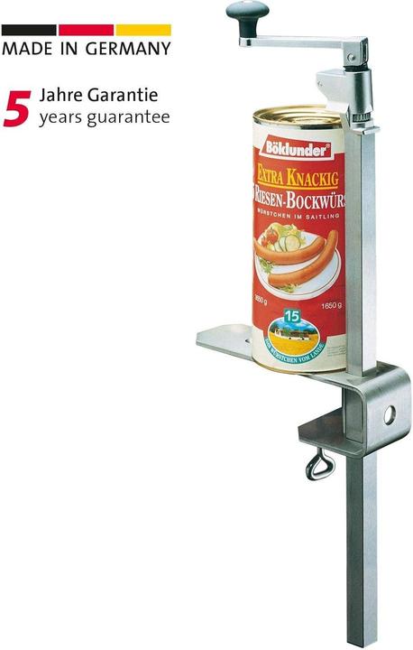 Actual product image Westmark Can opener "Sieger Clou 40", die-casting nickel-plated