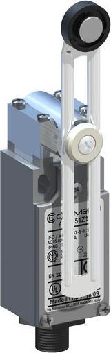 Produktbild RS PRO Limit switch adj lever roller NO/NC M12