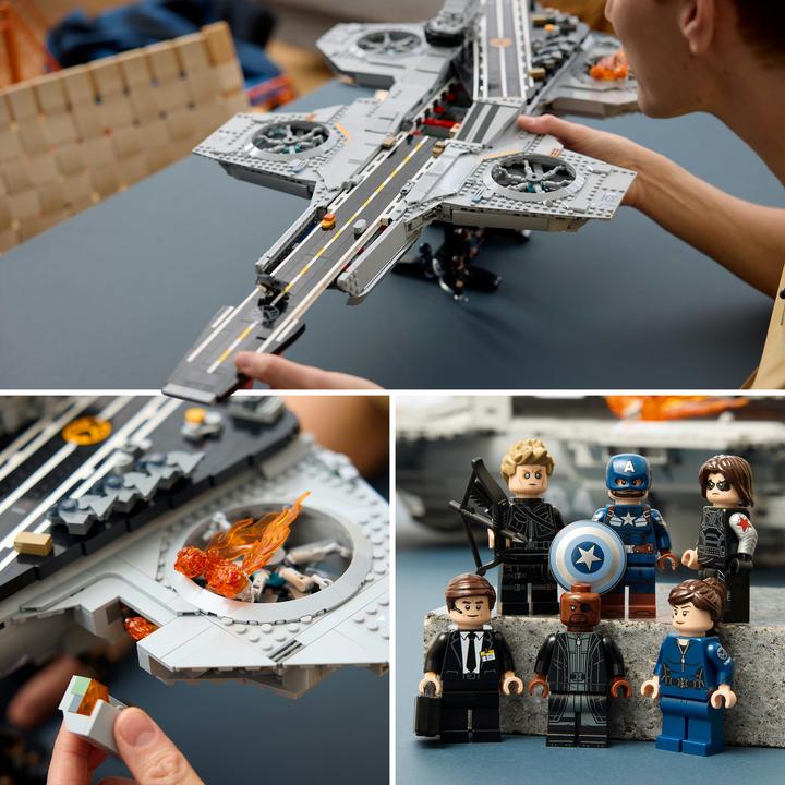 Produktbild LEGO Super Heroes S.H.I.E.L.D.-Helicarrier (76354, LEGO Marvel)