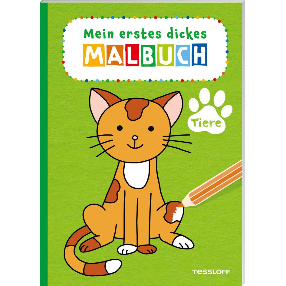 Tessloff Mein erstes dickes Malbuch. Tiere