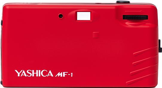 Actual product image Yashica MF-1 Snapshot Art Camera Y Edition Red with 1 Film 400/24