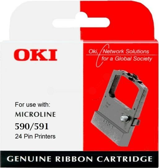 Produktbild Inkadoo OKI 09002316 Nylonband schwarz 5.000.000 Zeichen Schwarz OKI ML 590 591