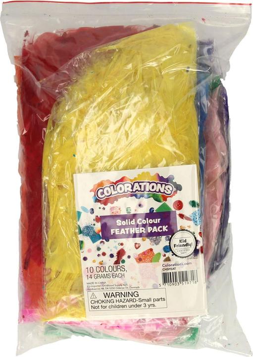 Colorations Kleurstoffen - Gekleurde veren, 140 gram