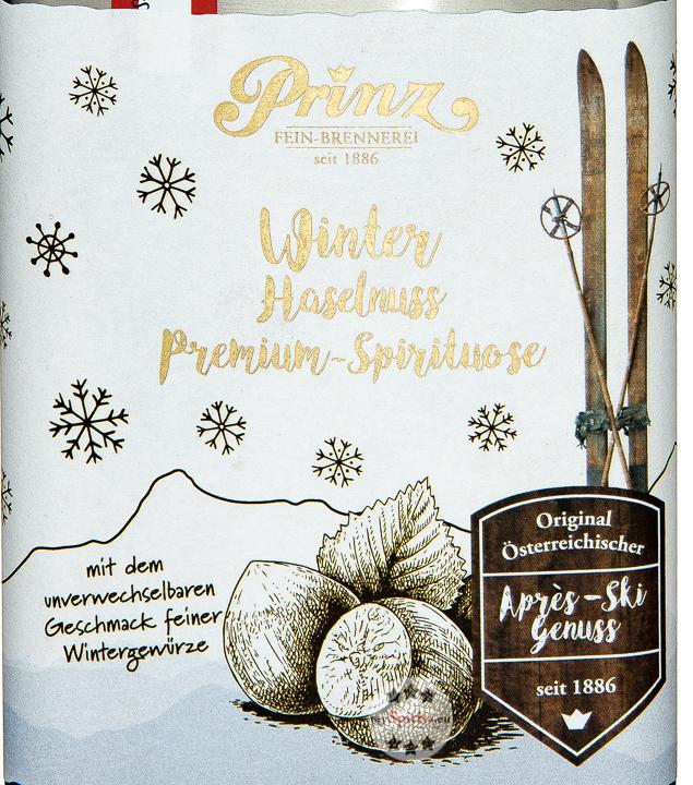 Produktbild Prinz Flachmann Winter Haselnuss 0,2l (200 ml)