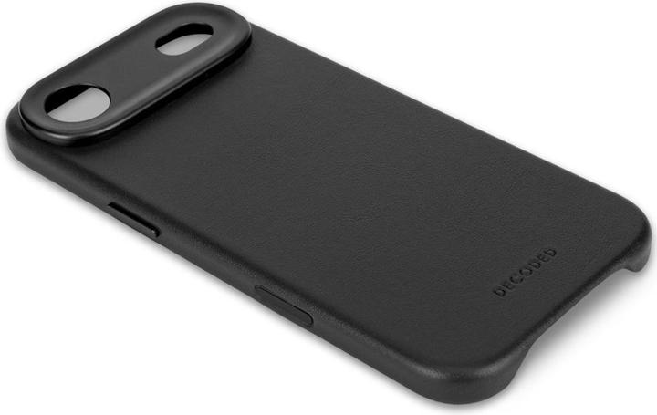 Actual product image Decoded Leather Backcover Apple iPhone Air Black (Apple iPhone 17 Pro)