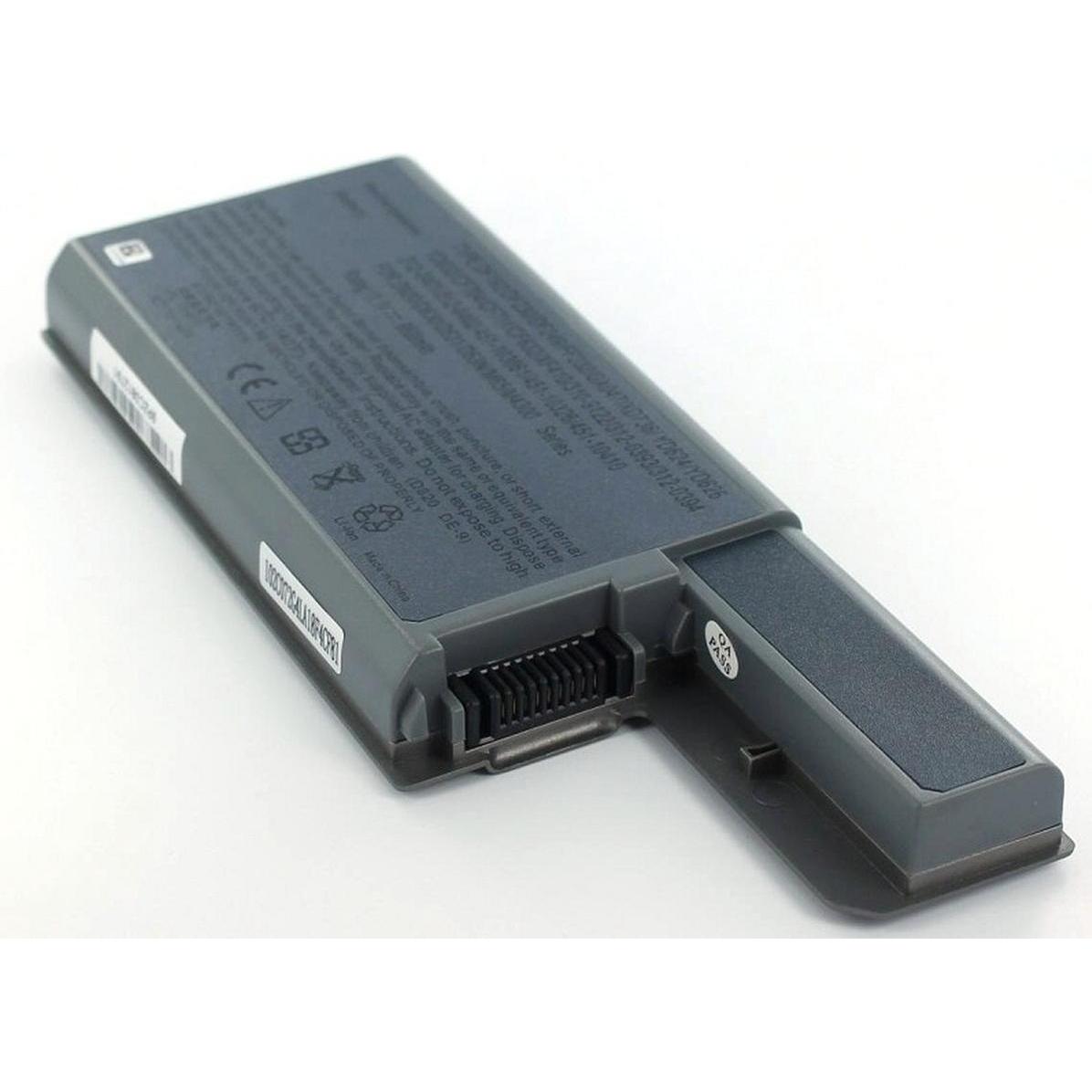 Zebra Akku kompatibel mit Dell CF623 (6600 mAh), Notebook Akku, Grau