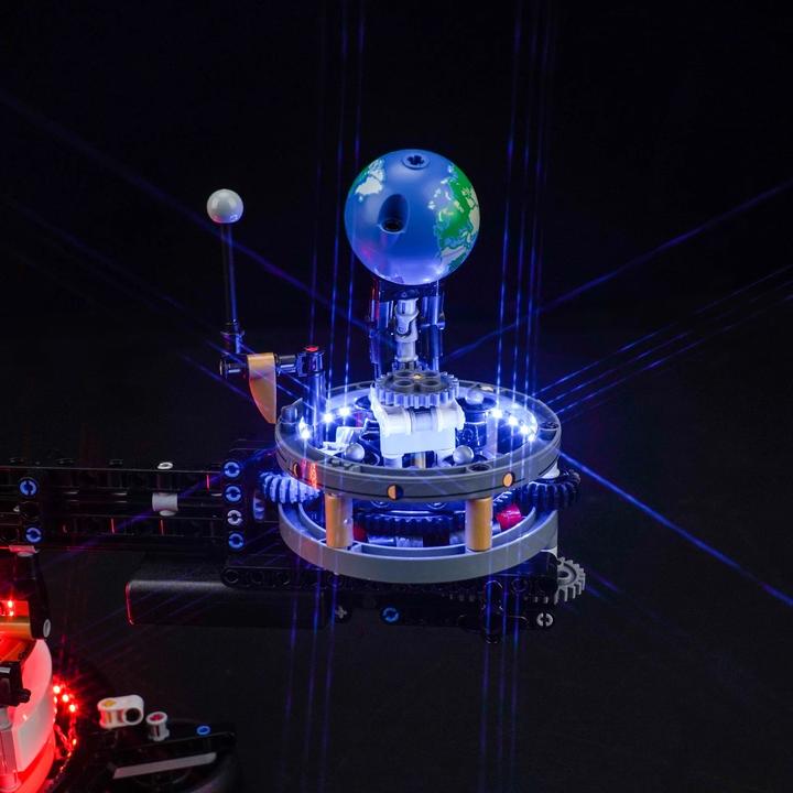 Actual product image BrickBling LED light set for Lego Sun Earth Moon
