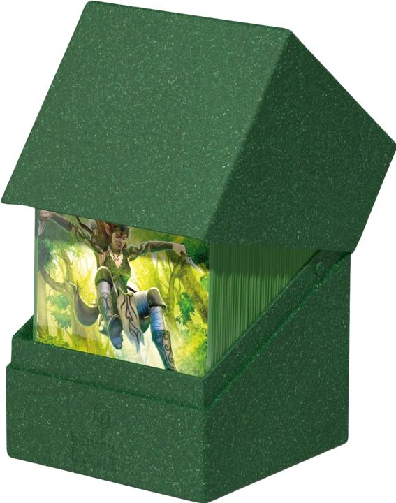 Productafbeelding Ultimate Guard Kaartendoos Return To Earth Boulder Deck Case 100+ Groen