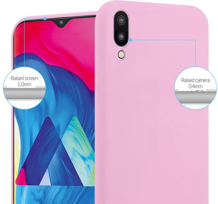 Actual product image Cadorabo TPU Candy Cover (Samsung Galaxy A10, HTC One M10)