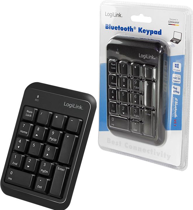 Produktbild LogiLink Keypad Bluetooth (Nummernblock, Kabellos)