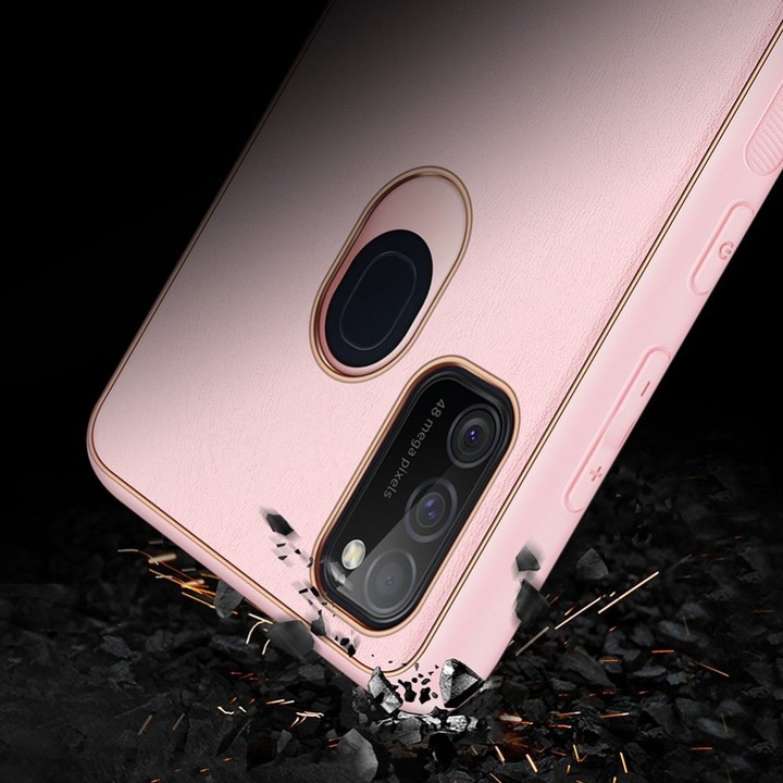 Produktbild Dux Ducis Yolo elegant case made of soft TPU and PU leather for Samsung Galaxy M30s pink (Samsung Galaxy M30s)