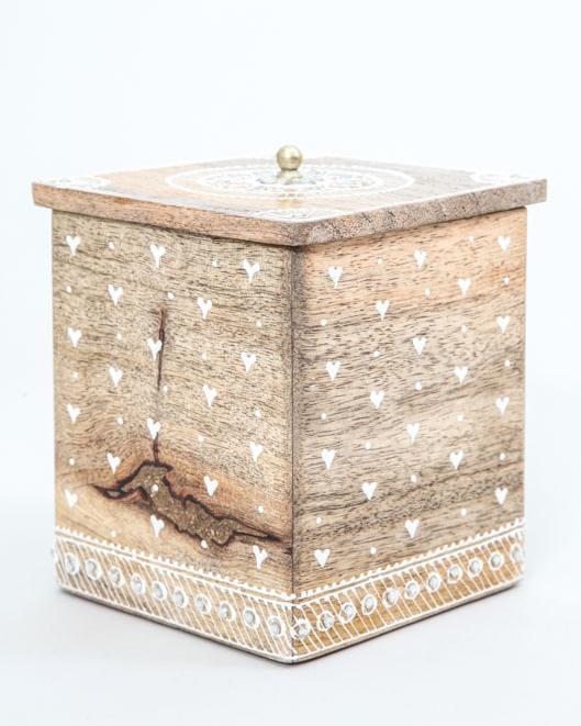 Actual product image Cachet Wooden box (13 cm)