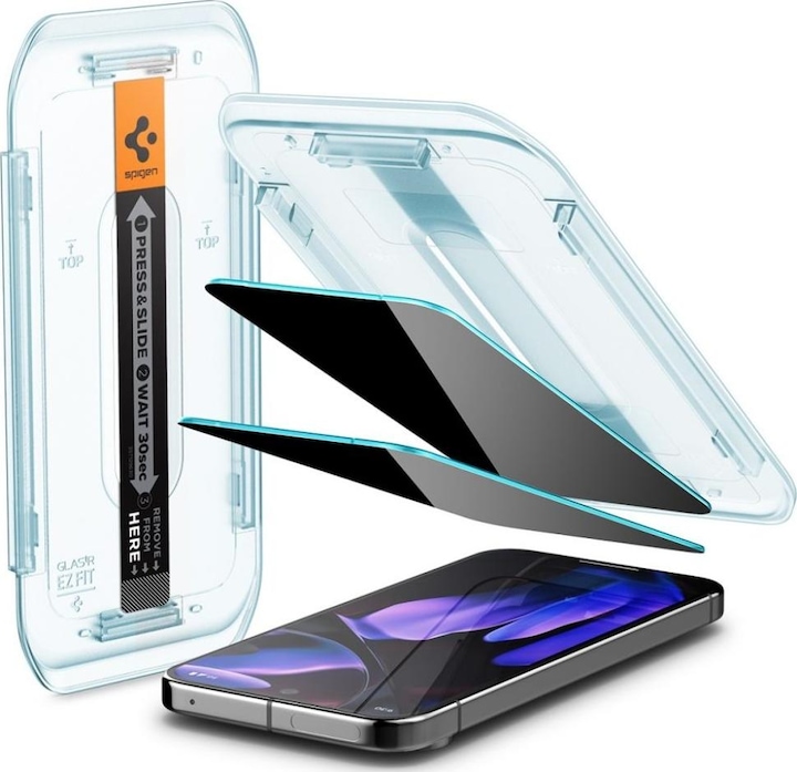 Produktbild Spigen GLAS.tR EZ Fit (2 Stück, Google Pixel 9, Google Pixel 9 Pro)