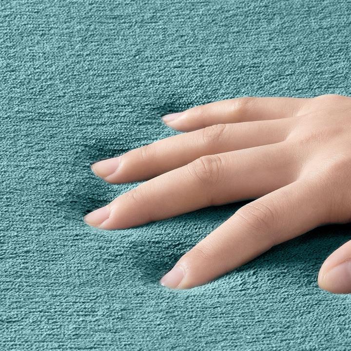 Produktbild TT Home Krabbelmatte Babyzimmer Teppich Spielmatte Kinder Unifarben Rutschfest Flauschig