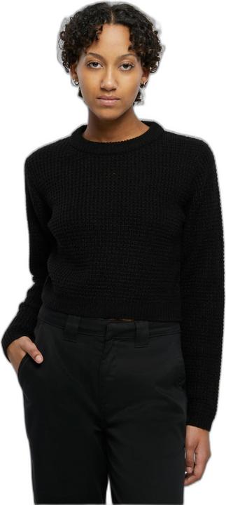 Actual product image Urban Classics Ladies Short Waffle Sweater (L)