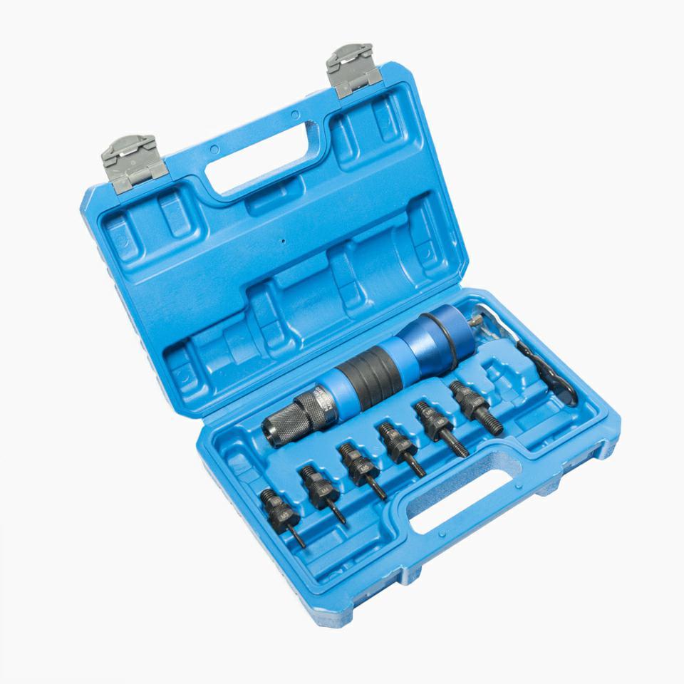 Silver, Pinza, Dado per rivetti Adattatore cacciavite per rivetti M3-M10 argento