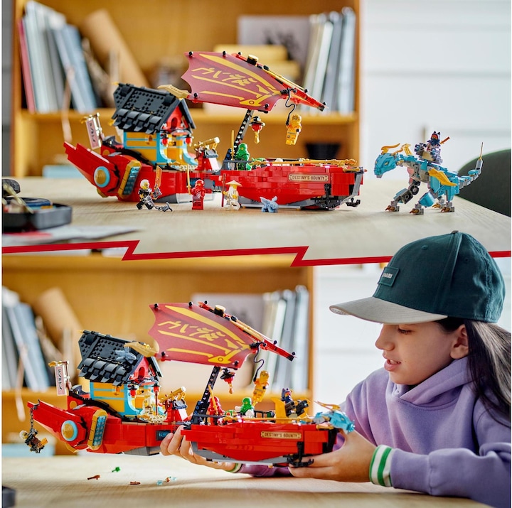 Image du produit LEGO Les planeurs Ninja font la course contre la montre (71797, LEGO Ninjago)