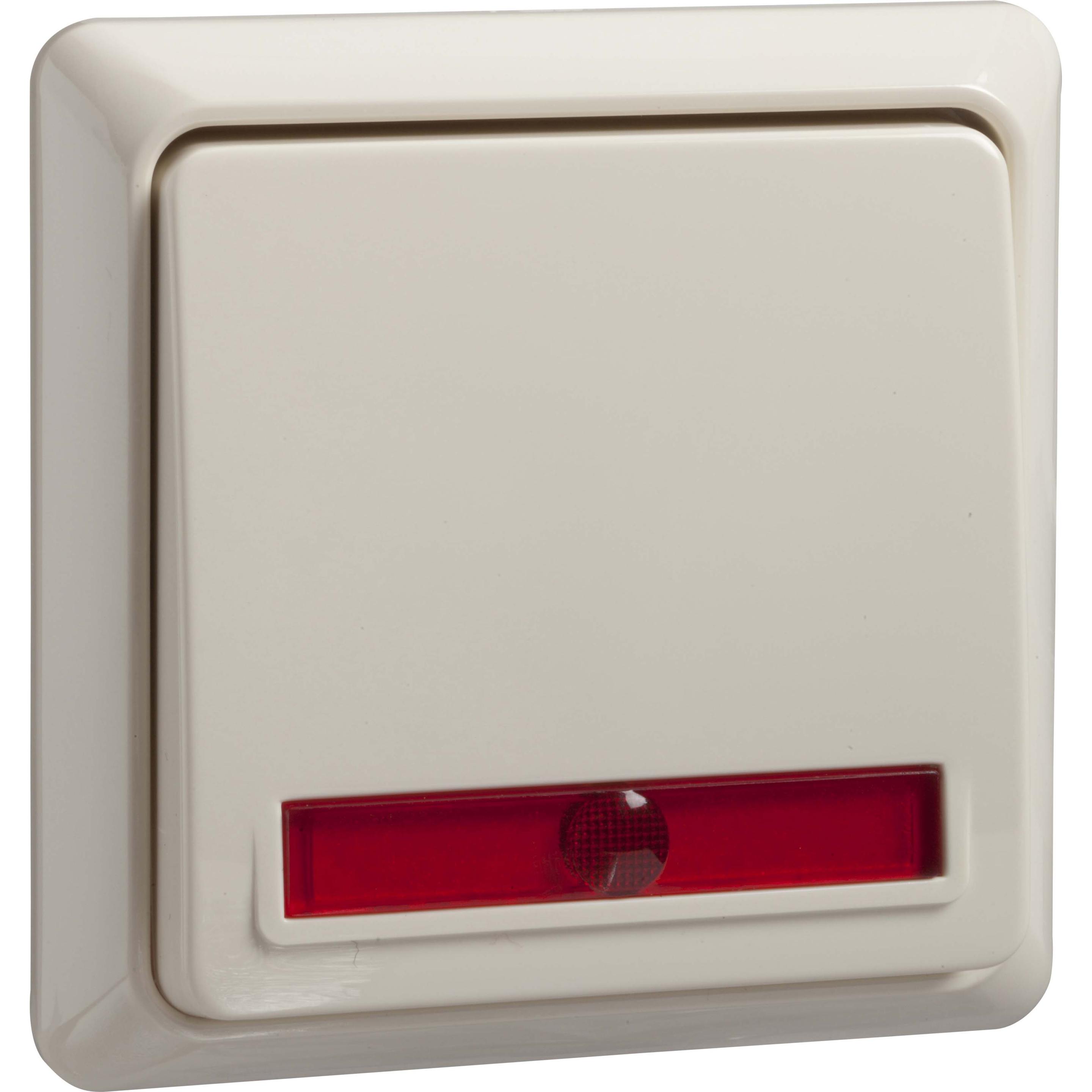 Schneider Electric Wechsel-Kontrollschalter, Taster + Schalter, Weiss
