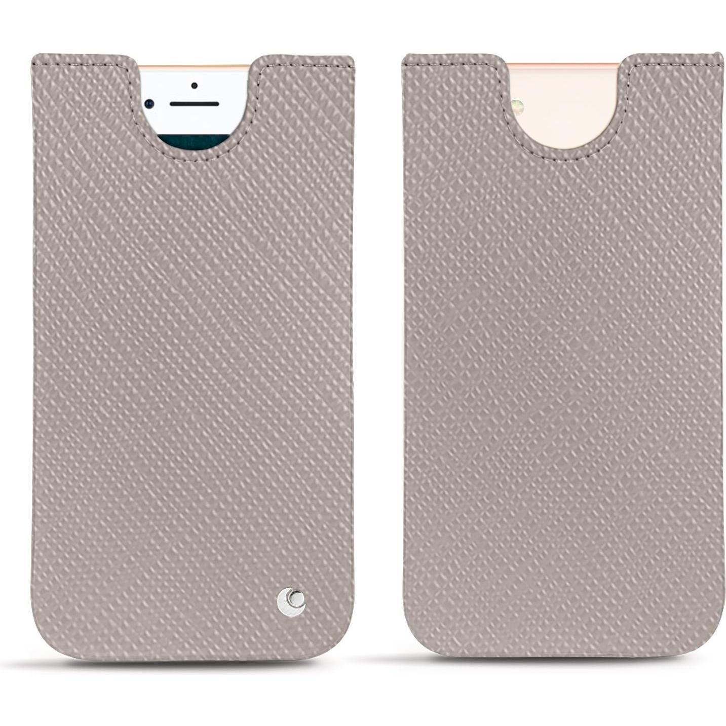 Noreve Lederschutzhülle (Apple iPhone 7), Smartphone Hülle, Beige