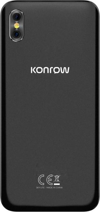 Actual product image Konrow Sky Lite - Smartphone Android - 4G - Écran 5.45" - Dual Sim - 16GB, 1GB RAM - Black (16 GB, Black, 5.45", 4G)