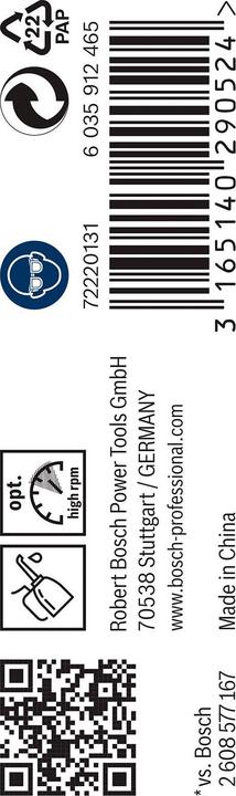 Immagine prodotto Bosch Professional Zubehör Punta PRO Metal HSS-G, 2,2 x 27 x 53 mm (2,2 mm)