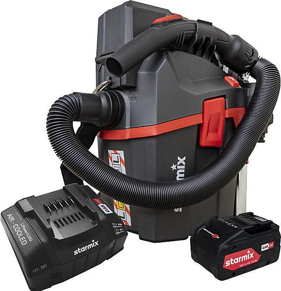 Immagine prodotto starmix Modello Smart L con batteria e caricatore 119090 (Aspirapolvere a umido e a secco)