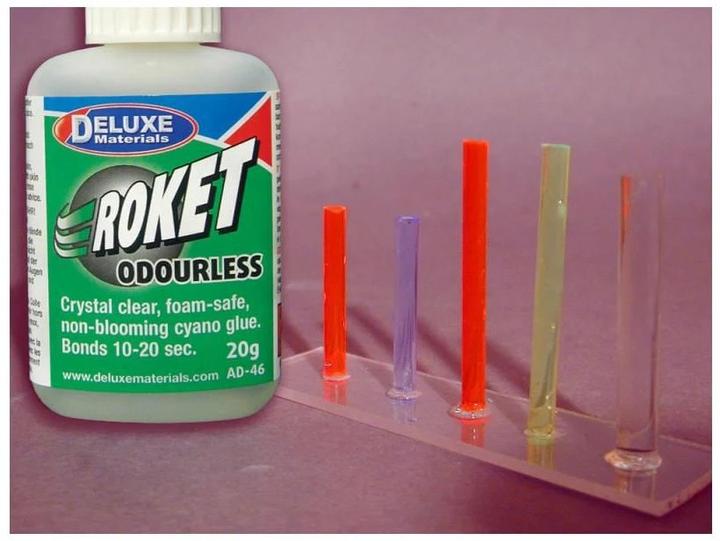 Produktbild Deluxe Materials Roket Odourless CA 20g (Styropor) (35 g, 1 ml)