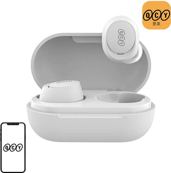 Produktbild QCY ArcBuds Lite, Weiss (ANC, 32 h, Kabellos)