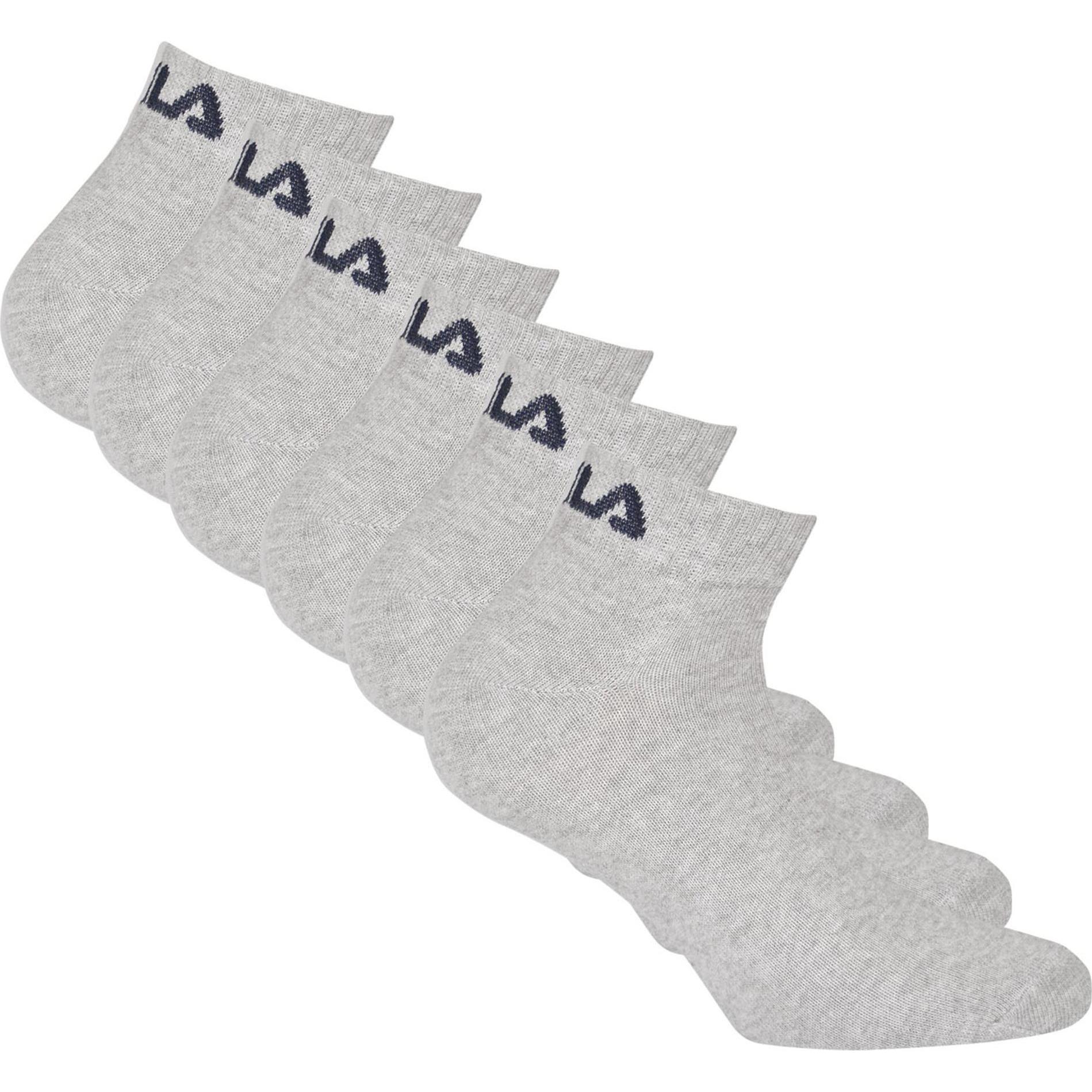 FILA, Herren, Socken, Socken Sportlich, Grau, (6er Pack, 43 - 46)