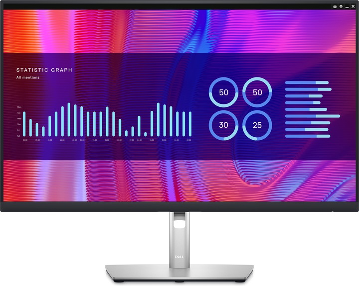 Actual product image Dell P2723DE (2560 x 1440 pixels, 27")