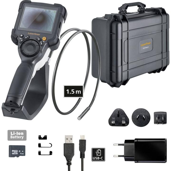 Laserliner Professional video inspection system for easy visual inspection of hard-to-reach areas