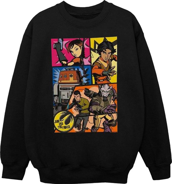 Produktbild Star Wars Rebels Comic Strip Sweatshirt Jungen (128)
