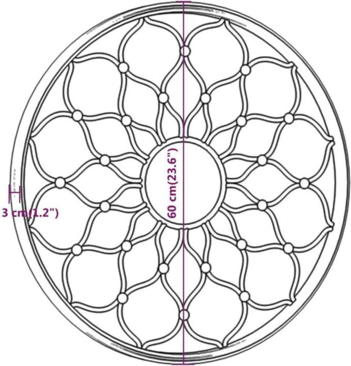 Immagine prodotto vidaXL Spiegel (60 cm)