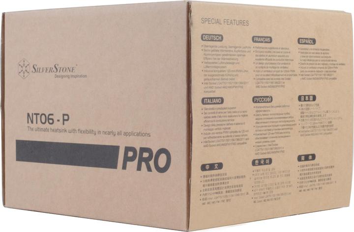 Immagine prodotto Silverstone SST-NT06-PRO-V2 Nitrogon CPU Cooler (82 mm)