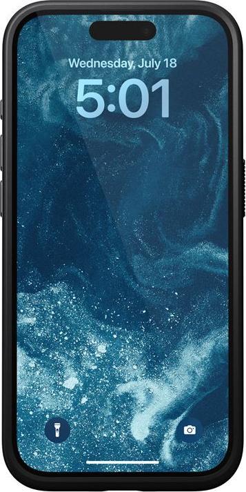 Image du produit Nomad Coque arrière en cuir moderne iPhone 15 Pro marron (Apple iPhone 15 Pro)