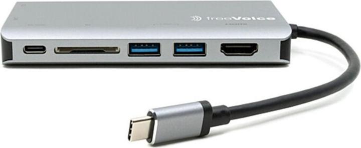 FreeVoice Portable Docking Station (USB-C) (USB-C, 1 Port)