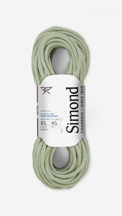 Actual product image Simond Climbing rope dynamic 10 mm polyamide (45 m)