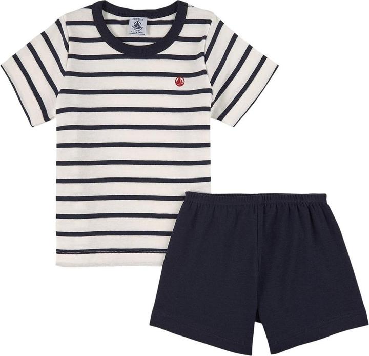 Image du produit Petit Bateau Pyjama Rayé en Coton (104, 116)