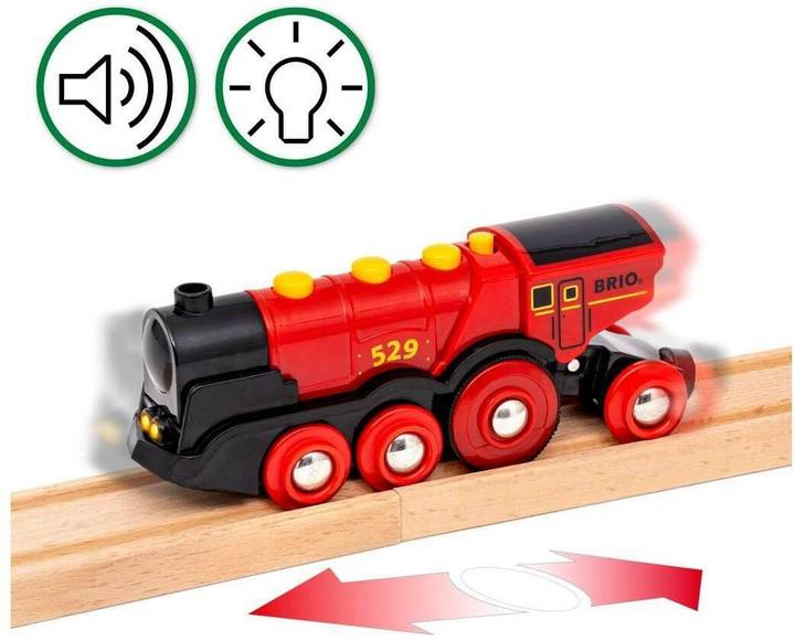 Actual product image Brio Mighty Red Train