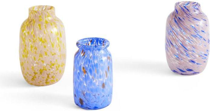 Produktbild HAY - Splash Vase Round L - Pink and blue (541361) (1 x)