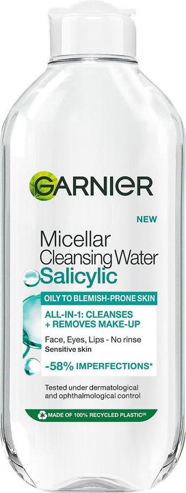 Garnier - Micellar Cleansing Water Salicylic 400 ml (Face toner, Micelle water, 400 ml)