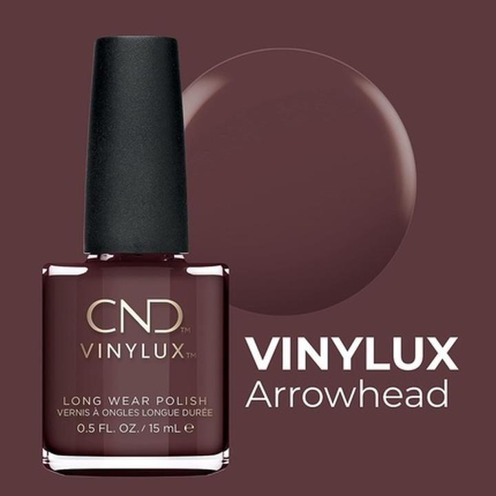 Actual product image CND Vinylux Long Wear Nail Polish 15ml Red Shades Arrowhead