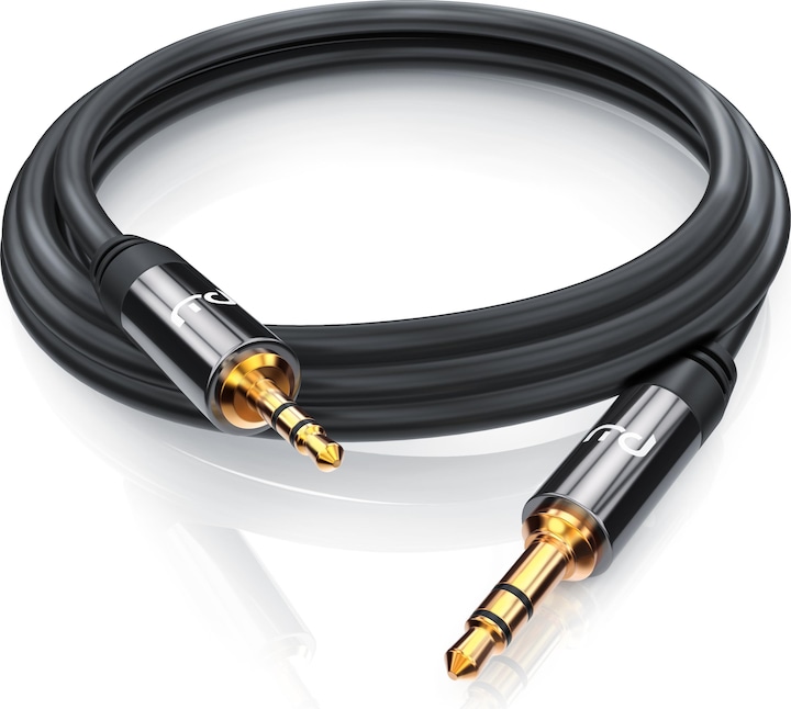 Actual product image Primewire 2.5mm Jack to 3.5mm Jack Audio Cable, AUX, HiFi Audio Adapter Jack Cable / Connector Cable (1.50 m, 3.5mm jack (AUX))