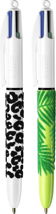 Produktbild Bic 4 Colours Velours (Weiss, Assortiert, Schwarz, 1 x)