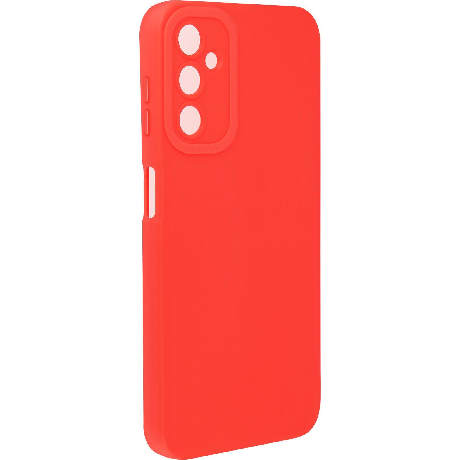 Avizar SoftGlow Case Series (Samsung Galaxy A14), Smartphone Hülle, Rot