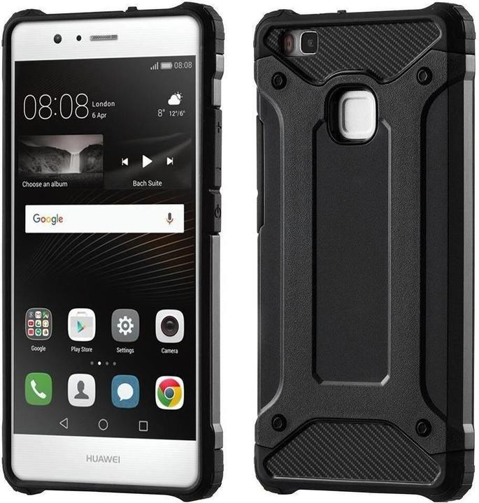 Image du produit Techsuit - Hybrid Armor - Huawei P9 Lite / G9 Lite - Black (Huawei G9 Lite, Huawei P9 Lite)