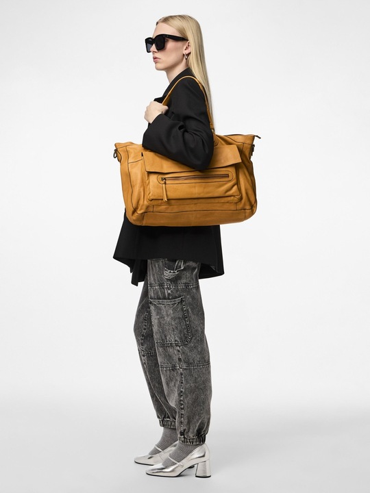 Produktbild Pieces Leder Reise Tasche