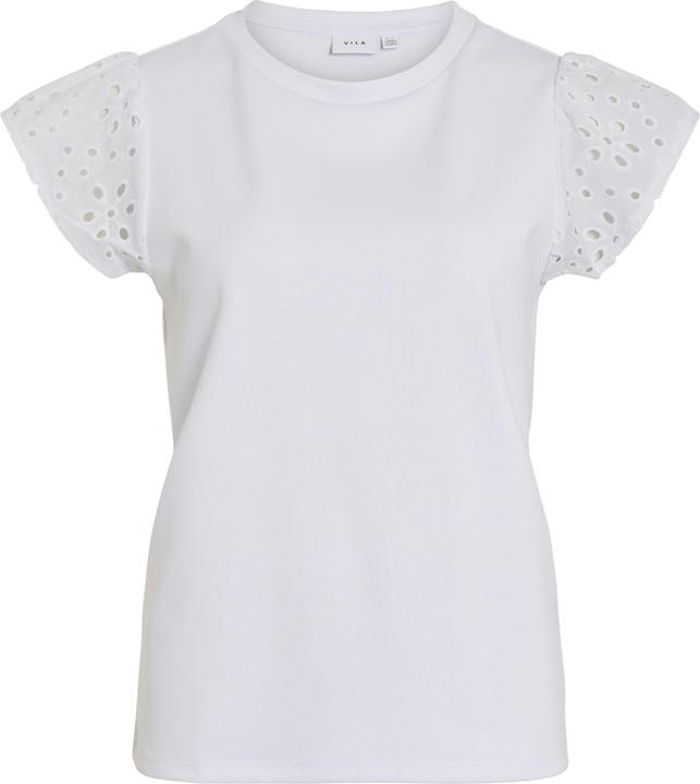Image du produit Vila Rundhals Oberteil mit kurzen Ärmeln (S)