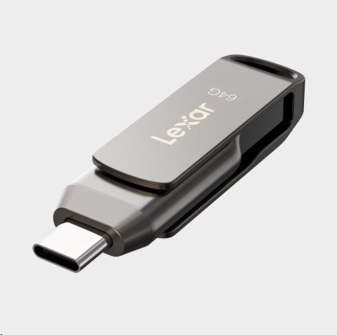 Actual product image Lexar JumpDrive Dual Drive D400 (64 GB, USB-C, USB-A)